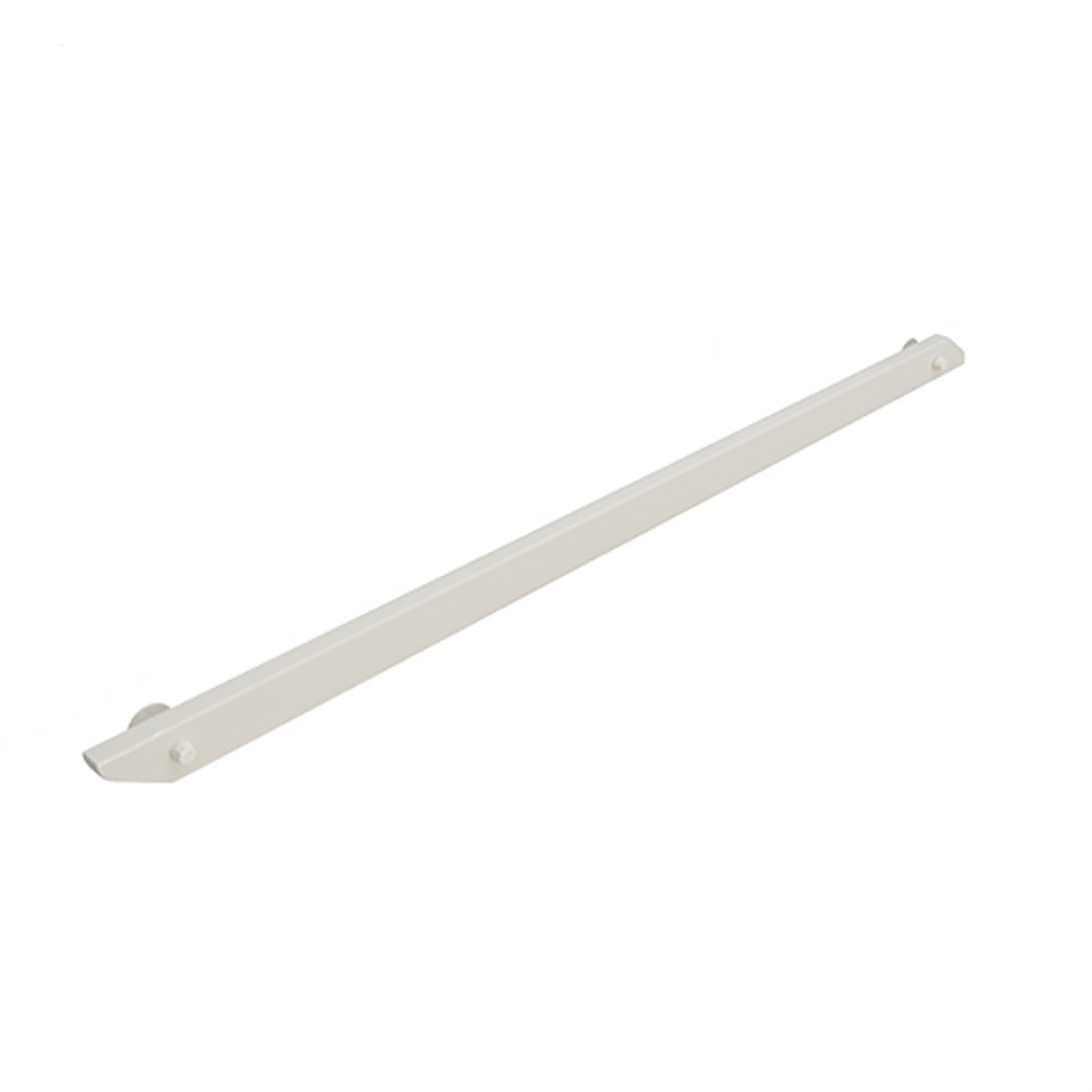 Rampes d'escalier bois blanc 30-200cm main courante murale antidérapante avec support