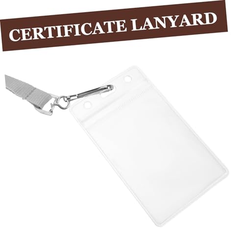 Colgador de identificación PLAFOPE ajustable con 10 fundas protectoras 3