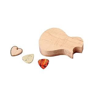 lerwliop Médiator de guitare acoustique accessoire de musique en bois choix de médiators pour pièces d’ukulélé d… - Les Beatles, Paul McCartney, John Lennon, RIngo Starr, George Harrison