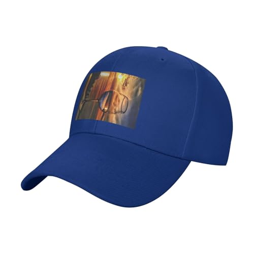 Casquette de baseball coton premium avec bord plat rigide