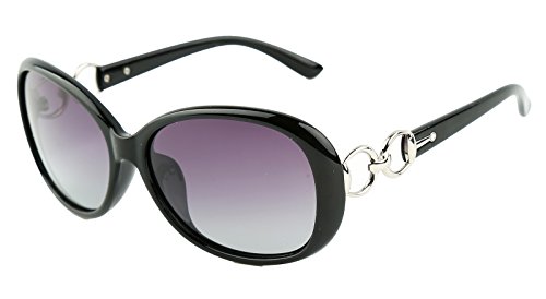 Classic Women's Shades Oversized Glasses Polarized Sunglasses UV400