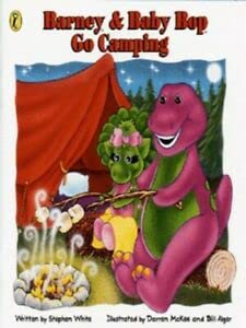 Paperback Barney And Baby Bop Go Camping (Barney S.) Book