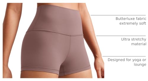 Image of CRZ YOGA Butterluxe Biker Shorts 2.5 inch | Extremely Soft, Gentle Compression, Yoga, High Waisted, for Women