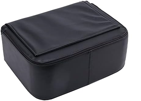 AllRight Salon Booster Seat Cushion Child Spa Equipment Styling Barber Chair Highchairs Auxiliary Heightening Cushion Thick Leather for Baby Kids Black