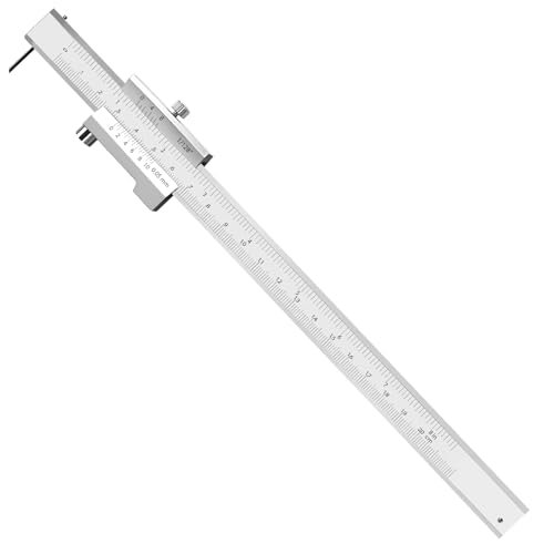8 inch Stainless Steel Metal Scriber Caliper with 2 Carbide Scriber/Needle