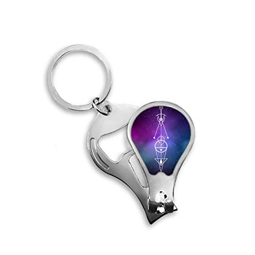 Coupe-ongles univers totem géométrie triangle alien indispensable dans votre trousse de voyage