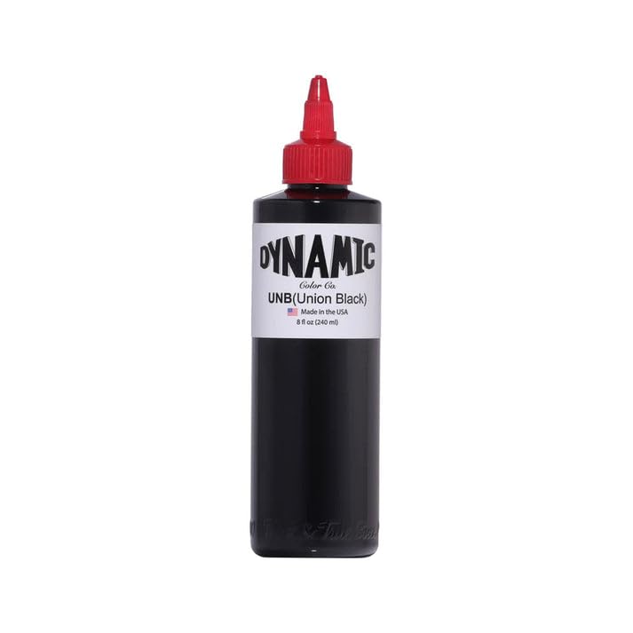 Tinta para tattoo REACH   Dynamic Union Black 8 oz (240ml)