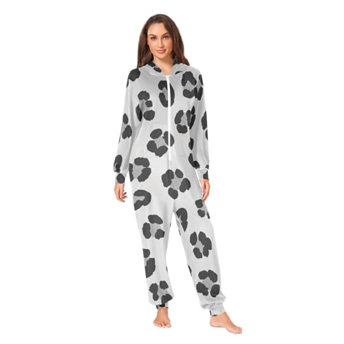 Pyjama léopard noir un cadeau unisexe idéal pour adulte