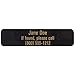 Customized Golf Club Labels – 24 Classy Identification Personalized Labels for Golf Clubs, Tools & More – Weatherproof, Fade Resistant