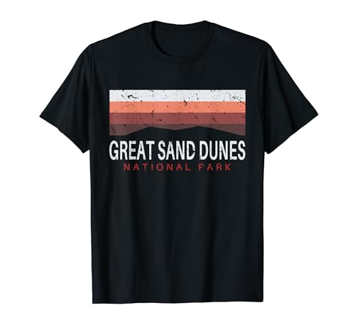 Great Sand Dunes National Park T Shirt Colorado Mtns