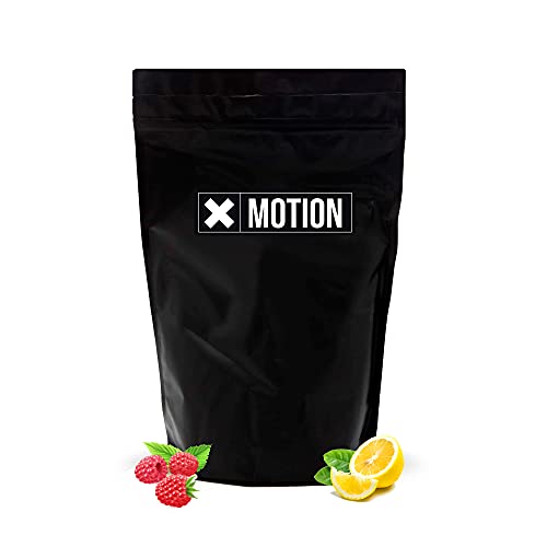 Xwerks Motion Raspberry Lemonade BCAA Powder| Gluten Free Electrolyte Hydration 50 Servings with Branch Chain Amino Acids| Intra - Post Workout Recovery Drink for Fast Muscle Recovery and Growth