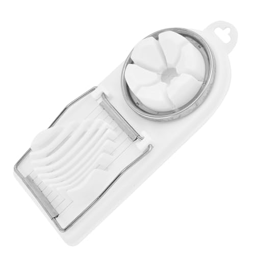 Cortadora De Huevos Para Huevos Pasados por Agua - Cortadora De Huevos, Cortadora De Huevos Duros, Picadora De Frutas | Picador De Huevos Multiusos 2 En 1, Accesorios De Cocina Para Champiñones, Fre