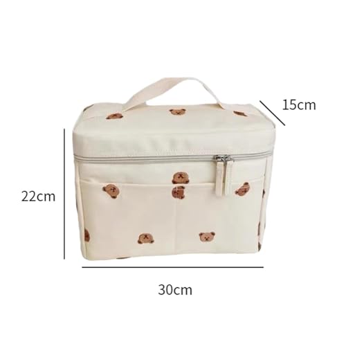 Club Bollywood® Baby Diaper Stylish Storage Baby Stroller for Bottle Diaper Toys White|Baby | Strollers & Accessories |Organizers & Nets|1 Baby Baby Diaper - Image 5 thumbnail
