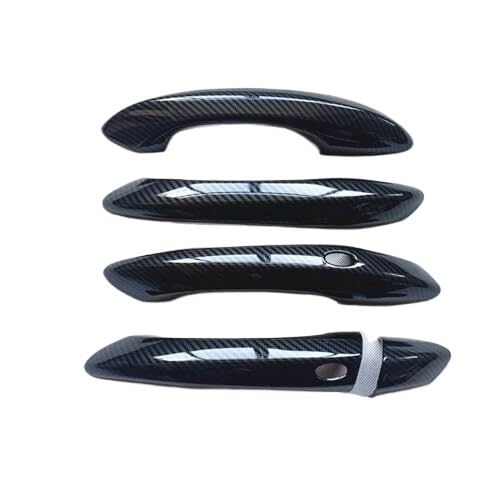 Poignées de porte extérieures pour Tucson 2021-2023 en plastique imitation carbone