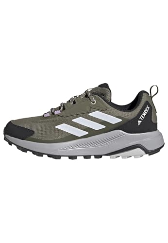 Adidas Damen Terrex Anylander Hiking Hiking Shoes, Olive Strata/Dash Grey/Night Cargo, 38 EU