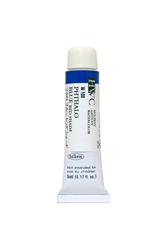 ホルベイン 透明水彩絵具 フタロブルーレッドシェード W108 5ml(2号) 003108 ホルベイン 透明水彩絵具 フタロブルーレッドシェード W108 5ml(2号) 003108