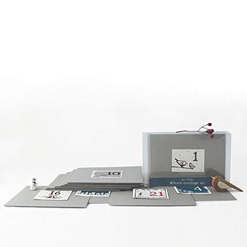 East of India - Juego de Sobres para Calendario de adviento (1-24)