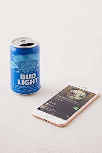 Bud Light Bluetooth Can Speaker Portable Wireless Audio Stereo Speaker Official Travel Music Player Outdoor Universal Music Box For All Devices Surround Sound System Blue Bud #TOP1