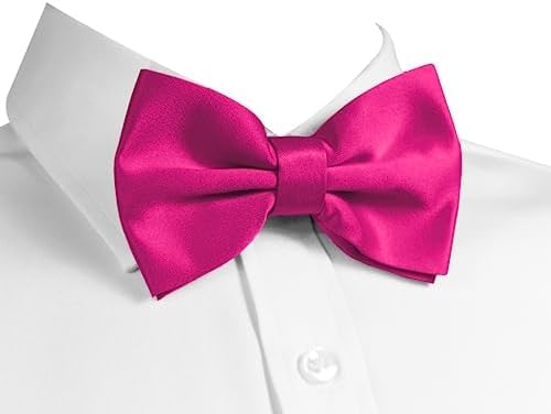 GIRLYZ ATTIRE Premium Pre-Tied Satin Bow Tie and Pocket Square for Men | Handcrafted Bow Tie & Wedding Handkerchief for Suits, Blazers & Tuxedo for Formal Events & Weddings-picture-38