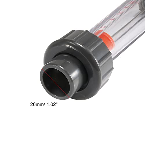 Sourcingmap LZS-15D Water Liquid Flow Measuring Tube Design Flowmeter 16-160L/h - Image 3