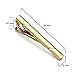 Men's fashion tie Clip Set - Suitable for regular ties, wedding business accessories, and pin clips (6)