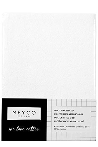 Meyco 564090 Molton hoeslaken, ledikant - Afbeelding 4
