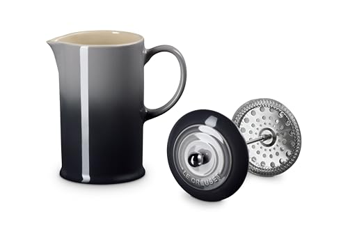 Image of Le Creuset Stoneware French Press, 34 oz., Oyster
