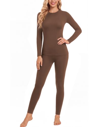 Ekouaer Thermal Underwear for Women Long Johns Set Fleece Lined Base Layer - image 1