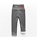 Blczomt Girls Fleece Lined Leggings Casual Winter Fashion Warm Tights Thermal Thick Soft Stretchy Legging Clothes 2-13 Years Fleece-Lined Leggings for Girls Dark Gray 9 Years
