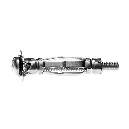 Image of Ramfix Expansion Dowel with Screws 4 mm x 24 mm, Silver, Box of 100