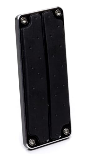 Lokar Clayton TA-206-DBW Drive-by-Wire Pedal pad Black with Rubber Insert, 1 Pack