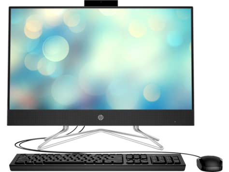 HP All-in-One 24-df0020ny AMD Ryzen™ 5 3500U 4 GB Ram,1 TB HDD storage, AMD Radeon™ Graphics 23.8 FHD AG TOUCH, USB MOUSE, KEYBOARD, JET BLACK, FreeDOS 2Q8G4EA