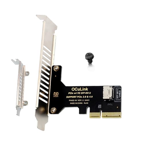 Tarjeta de expansión PCIe a SFF-8611 SFF-8612 para placa base de ordenador