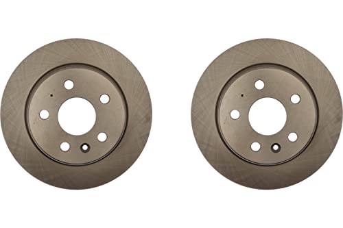 Disc Brake Rotors - Rear KIT Compatible With Chevrolet Bolt EV 2017 2018 2019 2020 2021 2022 (Rear Set)