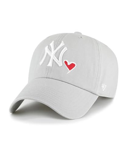 Casquette New York Yankees gris 47 Brand ajustable style urbain épuré