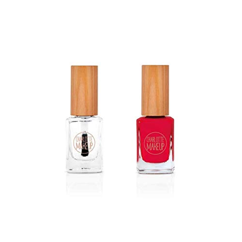 Charlotte Make Up - Top Coat et Vernis Corail Cover
