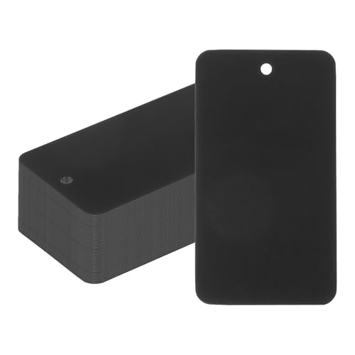 PATIKIL Plastic Shipping Tags with Wire, 100 Pcs 3-9/16