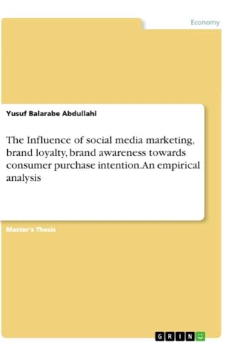 The Influence of social media marketing, brand loyalty, brand awareness towards consumer purchase intention. An empirical analysis