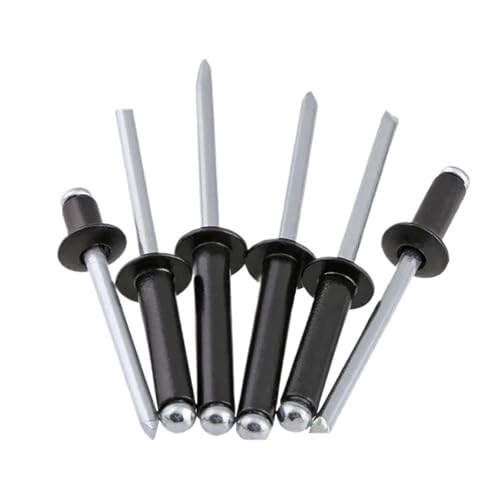 Rivets aveugles alu noir M2.4 pour fixation marine et assemblage - 2