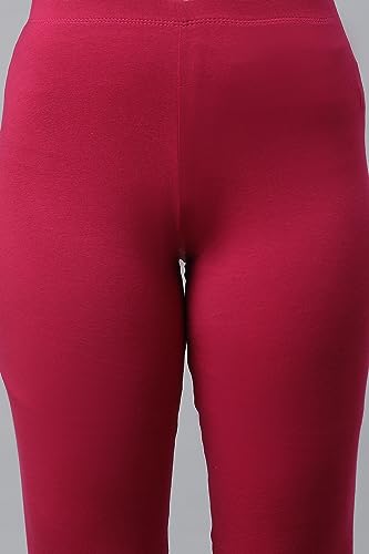 Image of Aurelia Cotton Skinny Lycra Strechable Pants for Women | Ankle Length Leggings for Women | Cotton Leggings for Women | Lycra Leggings for Women | Leggings for Women