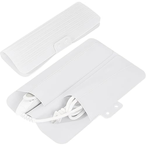 COYUN Grand Tapis Pochette Résistant à la Chaleur en Silicone pour Boucleur à Cheveux, Vapeur, Sèche-Cheveux, Boucler, Lisser, Brosse Chauffante Lissante...