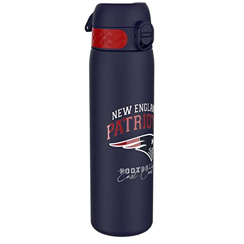 Ion8 Stainless Steel Water Bottle, Patriots, 600 Ml #TOP5
