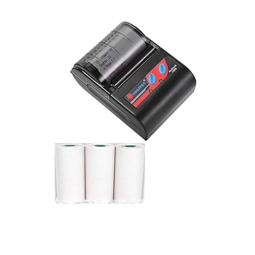 Imprimante jet d'encre sans fil portable mini Bluetooth 58mm pour étiquette