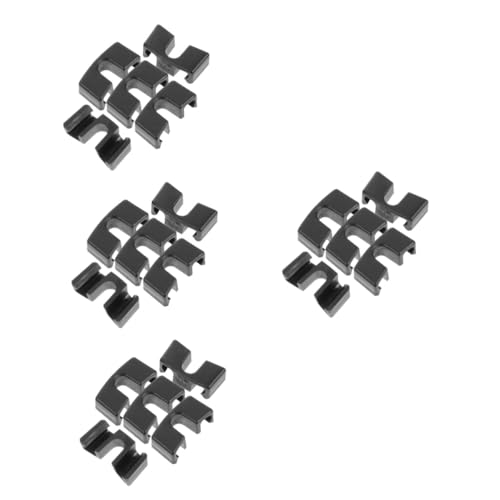 Alipis 20pcs Chopstick Training Clips Plastic Chopstick Helpers for Beginners Easy to Use Made of Food-grade Pe Material Non-deformable for All Ages