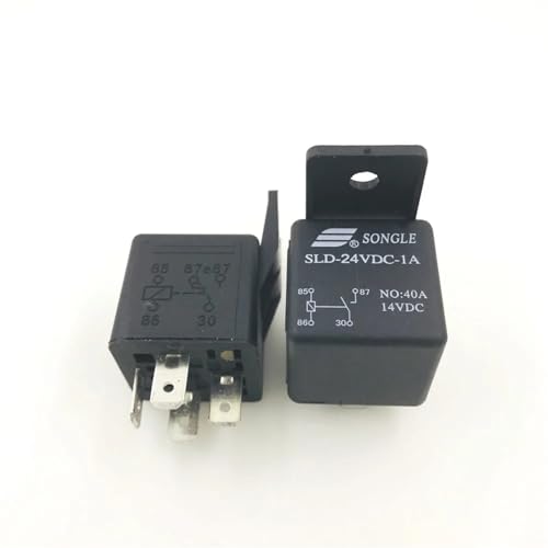 Relais normalement ouvert 12V 40A pour le faisceau électrique des voitures - 3