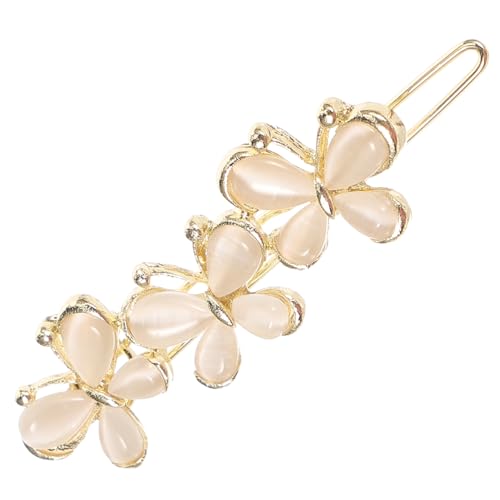 Barrette à cheveux fleur zircon Housoutil lot de 3 pour coiffure de mariage