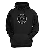 The Last King Egyptian Pharaoh Mummy Mask_KK019121 Hoodies Kapuzenpullover Kapuzen Sweatshirt Gift Unisex Sport Leisure 100% Cotton Christmas - Large - Black