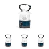 Linterna de camping con 4 pilas AA, diseño portátil, resistencia al agua, ideal para excursiones, emergencias y actividades al aire libre. (Paquete de 4)