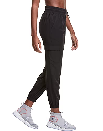 Champion Women's Sport Soft Woven Graphic Pant, Cargo Olive, X- Large #TOP3