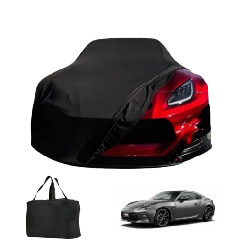 Image of Indoor Car Cover Custom Fit for Toyota 86, GR86 & Cynos Luxurious Soft Stretch Satin Car Cover Breathable Dust-Proof for Underground Garage, Car Show